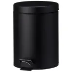 Szemetes 5 l fekete C88000130