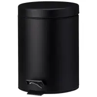 Szemetes 5 l fekete C88000130