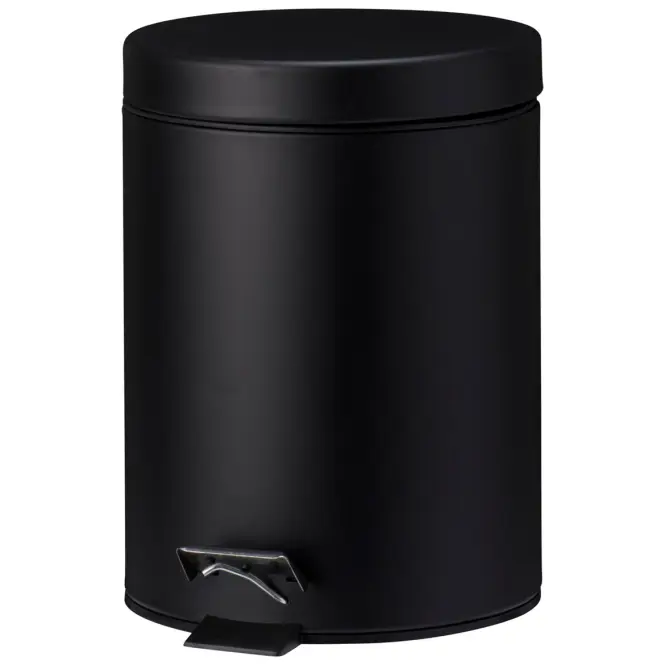 Szemetes 5 l fekete C88000130