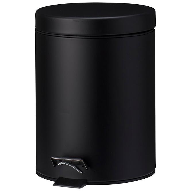 Szemetes 5 l fekete C88000130