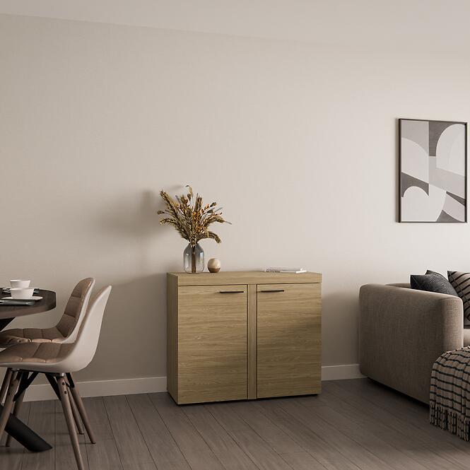 Komód Rumba 2F DO21 tölgy olajozott