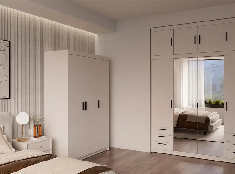 Szekrény Elena 3D homokbézs