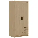 Szekrény Elena 2D 3S tölgy olajozott