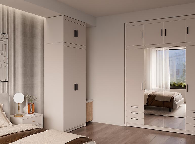 Sarokszekrény hosszabbítás Elena 2D homokbézs