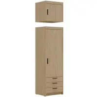 Sarokszekrény hosszabbítás Elena 1D tölgy olajozott