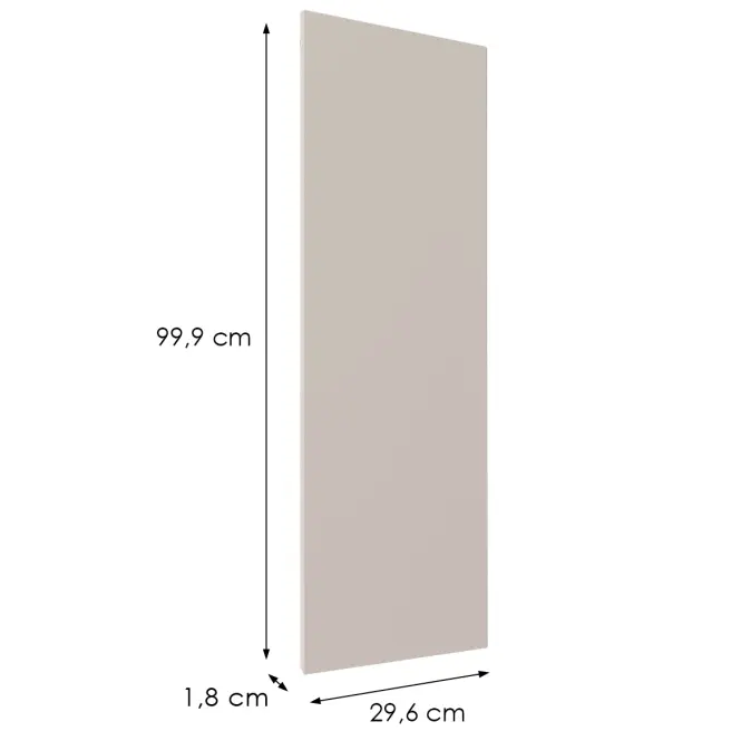 Előlap szekrény Luxeo F08-G30(100) beige,2
