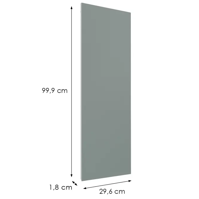 Előlap szekrény Luxeo F08-G30(100) green,2