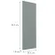 Előlap szekrény Luxeo F08-G30(100) green,2