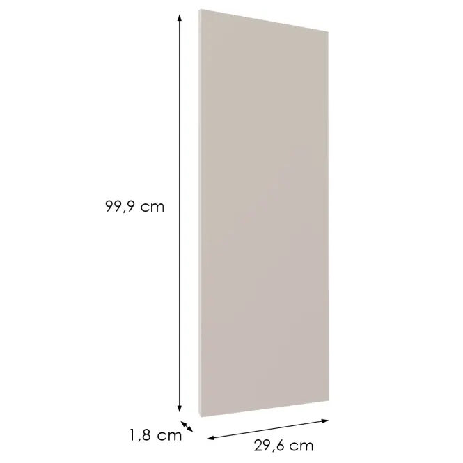 Előlap szekrény Luxeo F08-G30(72) beige,2