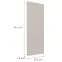 Előlap szekrény Luxeo F08-G30(72) beige,2