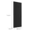 Előlap szekrény Luxeo F13-G30(72) hampton black,2