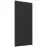 Előlap szekrény Luxeo F16-G40(72) vékony keret black
