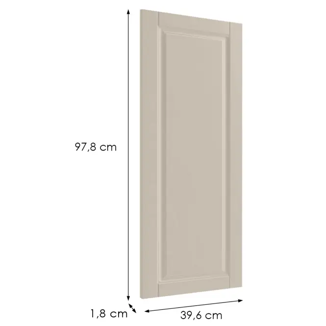 Előlap szekrény Luxeo F13-G40(100) hampton kasmír