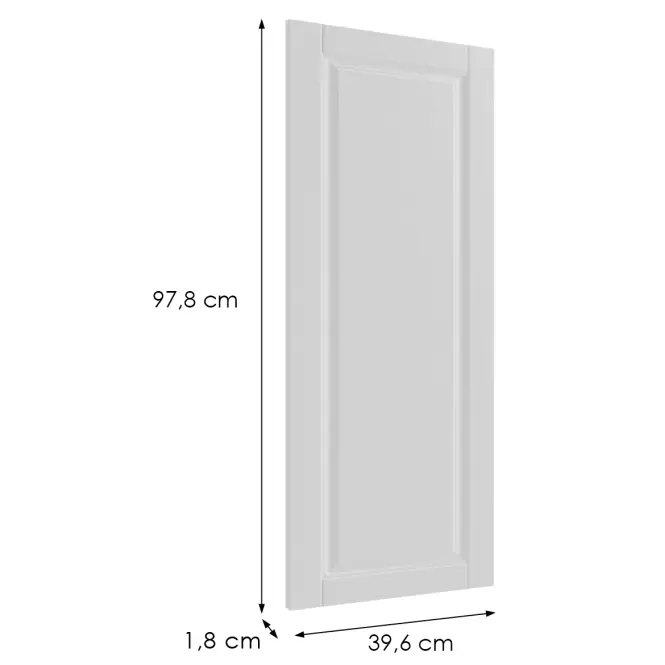 Előlap szekrény Luxeo F13-G40(100) hampton white