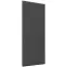 Előlap szekrény Luxeo F16-G40(100) vékony keret dark grey