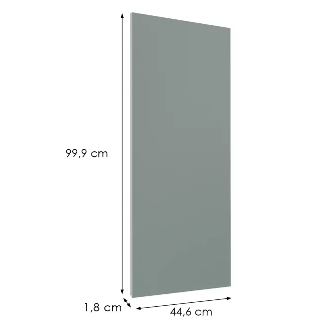 Előlap szekrény Luxeo F08-G45(100) green,2