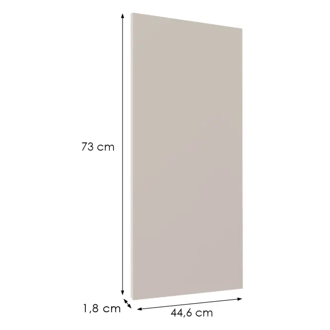 Előlap szekrény Luxeo F08-G45(72) beige,2