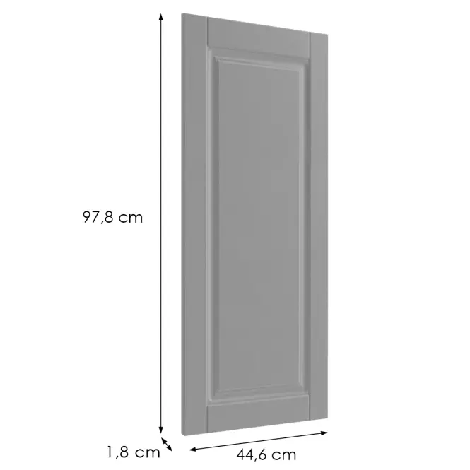 Előlap szekrény Luxeo F13-G45(100) hampton grey,2