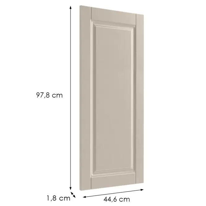 Előlap szekrény Luxeo F13-G45(100) hampton kasmír