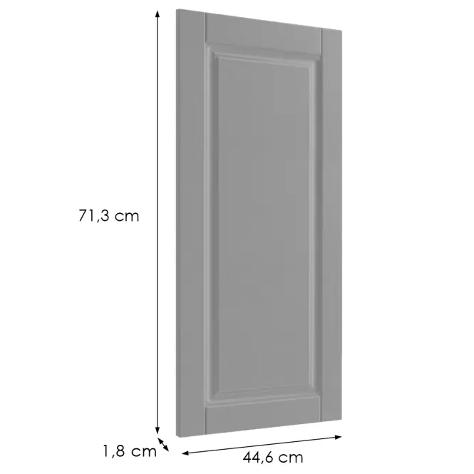 Előlap szekrény Luxeo F13-G45(72) hampton grey,2