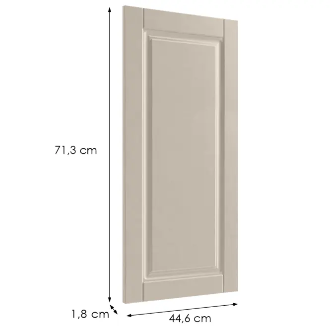 Előlap szekrény Luxeo F13-G45(72) hampton kasmír