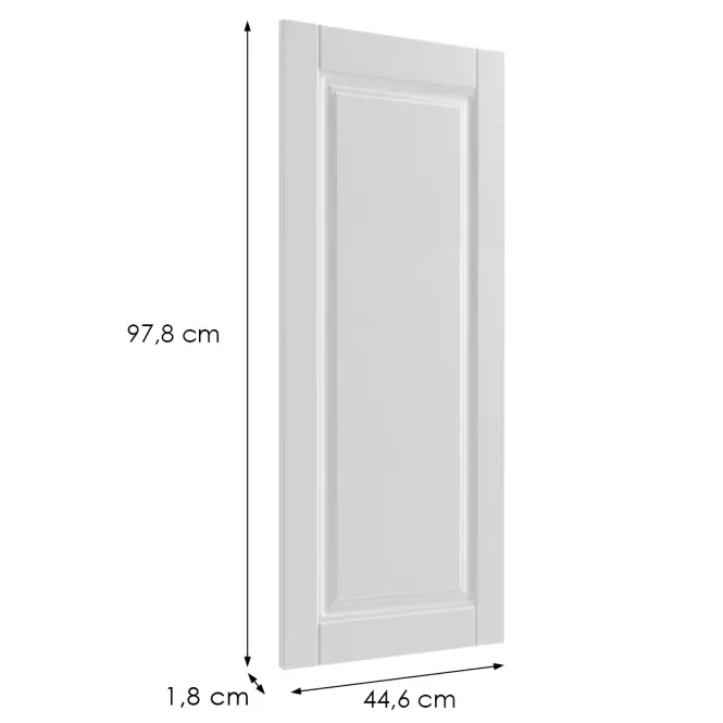 Előlap szekrény Luxeo F13-G45(100) hampton white,2