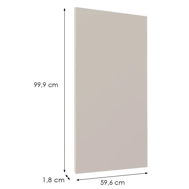 Előlap szekrény Luxeo F08-G60(100) beige,2