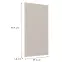 Előlap szekrény Luxeo F08-G60(100) beige,2