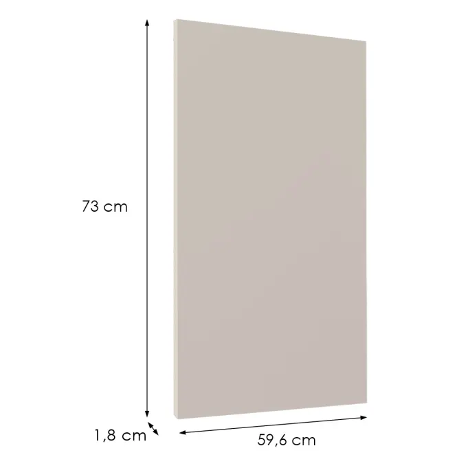 Előlap szekrény Luxeo F08-G60(72) beige,2