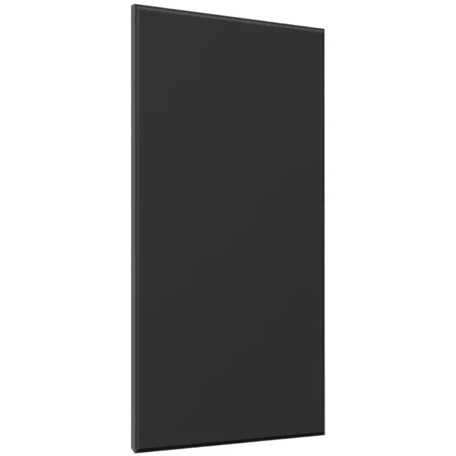 Előlap szekrény Luxeo F16-G60(100) vékony keret black