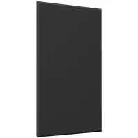 Előlap szekrény Luxeo F16-G60(72) vékony keret black