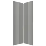 Előlap szekrény Luxeo F02-G60N2(100) grey lak
