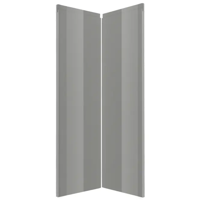 Előlap szekrény Luxeo F02-G60N2(100) grey lak