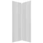 Előlap szekrény Luxeo F02-G60N2(100) white lak