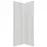 Előlap szekrény Luxeo F02-G60N2(100) white lak