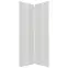 Előlap szekrény Luxeo F02-G60N2(100) white lak