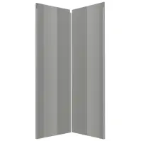 Előlap szekrény Luxeo F02-G60N2(72) grey lak