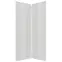 Előlap szekrény Luxeo F02-G60N2(72) white lak