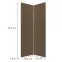 Előlap szekrény Luxeo F08-G60N2(100) baltic storm,2