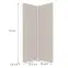Előlap szekrény Luxeo F08-G60N2(72) beige,2
