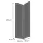 Előlap szekrény Luxeo F15-G60N2(100) keret dark grey,2