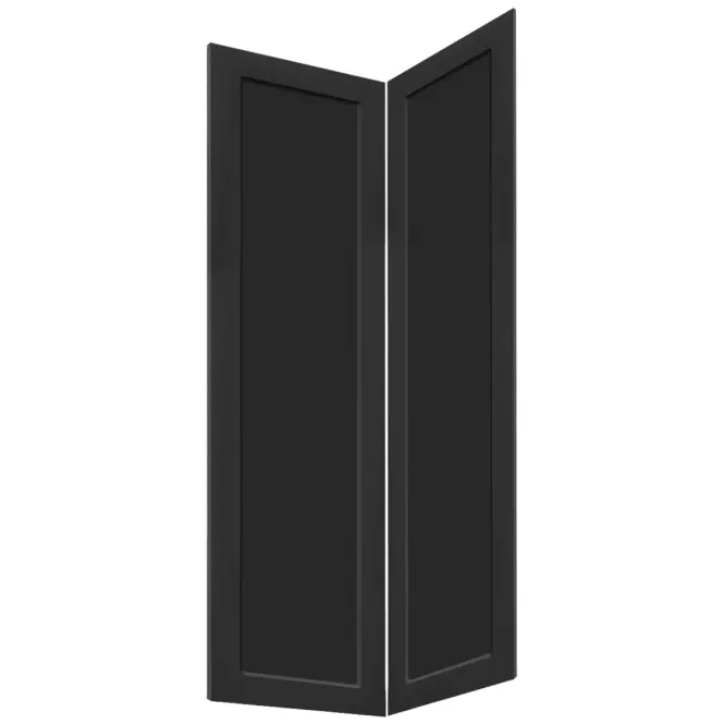 Előlap szekrény Luxeo F15-G60N2(72) keret black