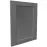 Előlap szekrény Luxeo F15-G60(72) keret dark grey