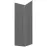 Előlap szekrény Luxeo F14-G60N2(100) ryfla dark grey