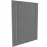 Előlap szekrény Luxeo F13-G60(100) hampton dark grey