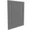 Előlap szekrény Luxeo F13-G60(100) hampton dark grey