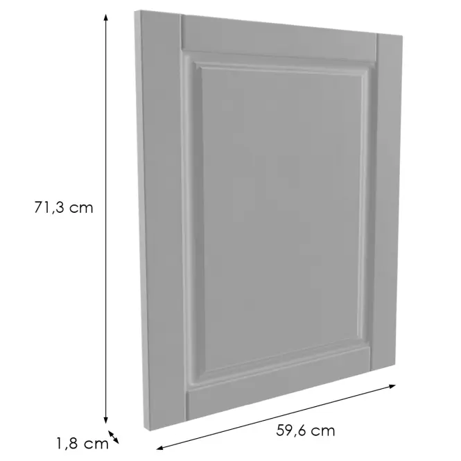 Előlap szekrény Luxeo F13-G60(72) hampton grey