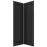 Előlap szekrény Luxeo F13-G60N2(100) hampton black