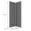 Előlap szekrény Luxeo F13-G60N2(100) hampton dark grey,2