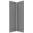Előlap szekrény Luxeo F13-G60N2(100) hampton grey